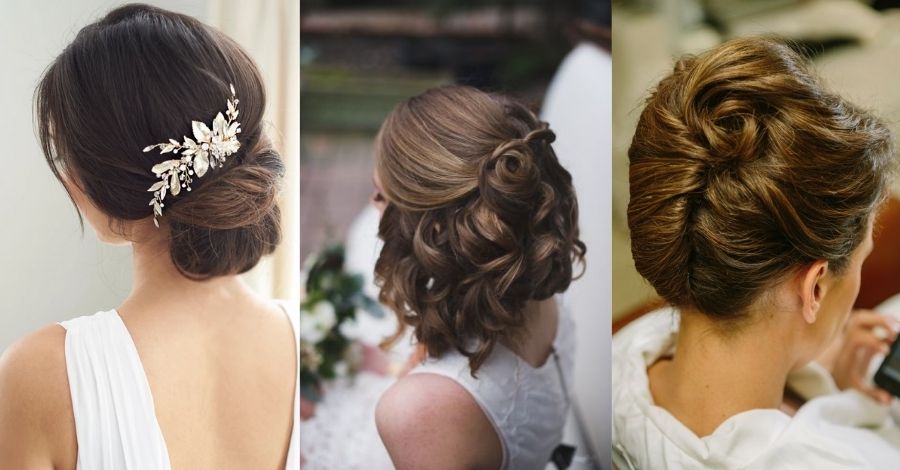 Indian Bridal Hairstyles for short hair
