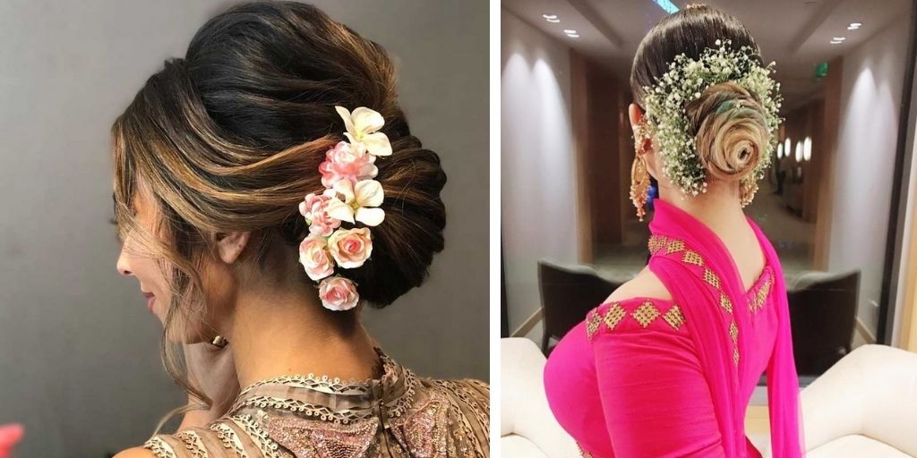 Hairstyles for wedding reception