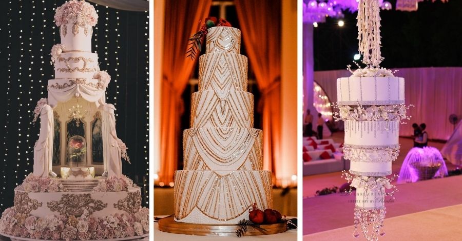 12 Latest And Unique Wedding Cakes That Are Trending In 2021
