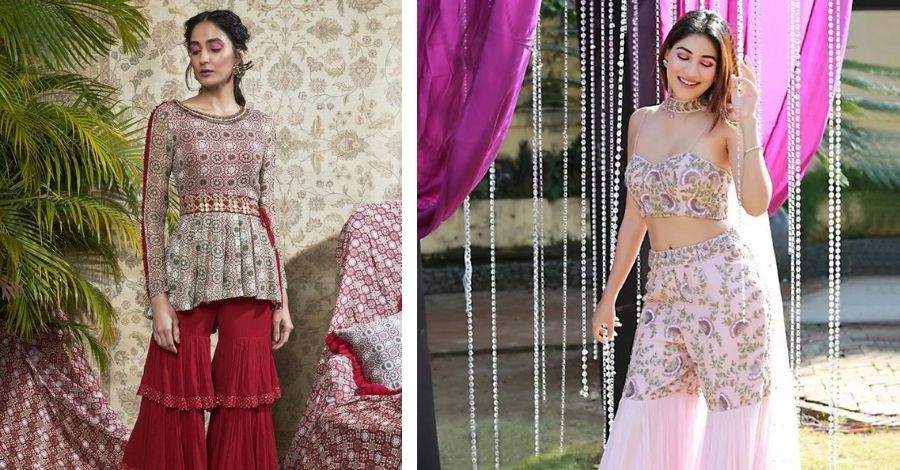 How To Wear Sharara In Different Ways | Latest Sharara Designs