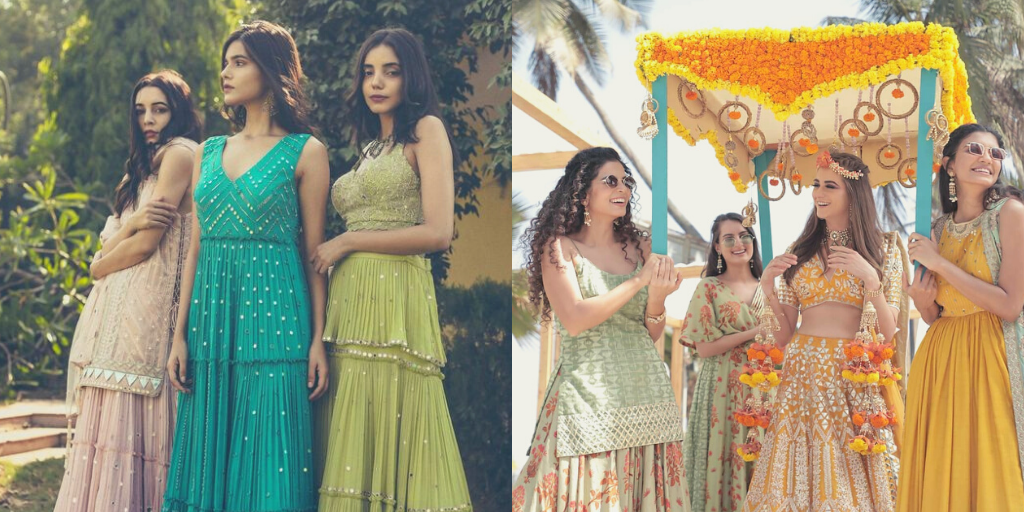 Some Really Pretty Ideas for Haldi Dresses for Bride’s Sister