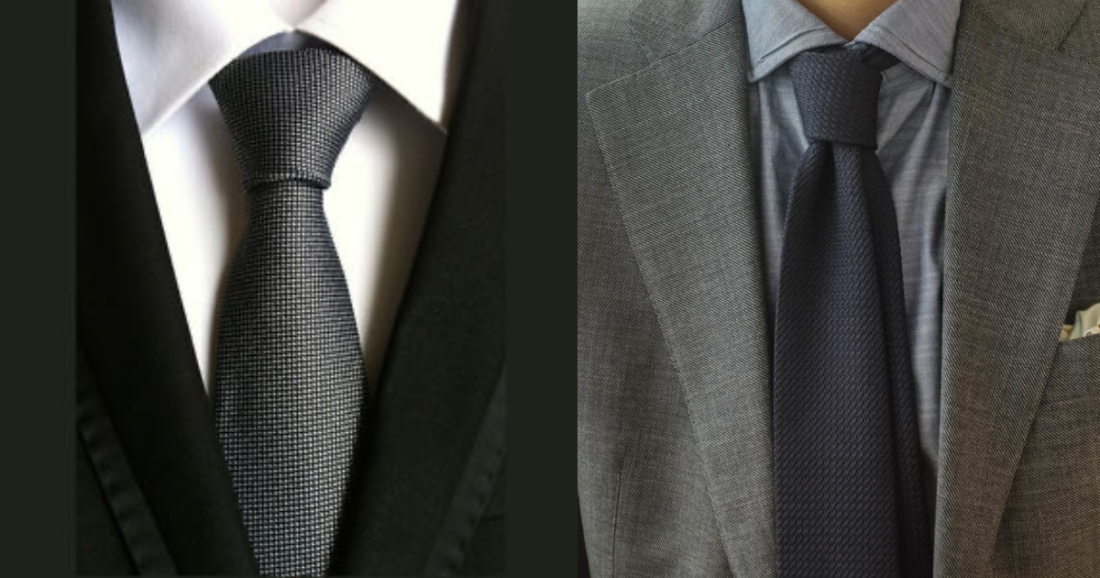 Different ways to wear a tie