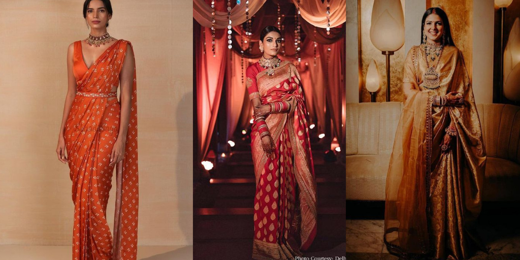 Here are Some Bridal Sarees if Lehengas are Not Your Thing!