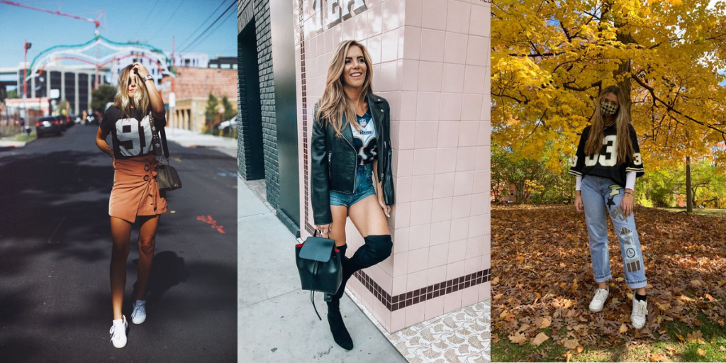 Here’s How to Style A Football Jersey and Create Amazing Outfits