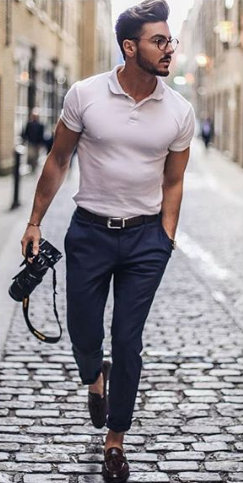 4 Ways for Men to Style Their Blue Chinos | Styl-Inc | StylBlog