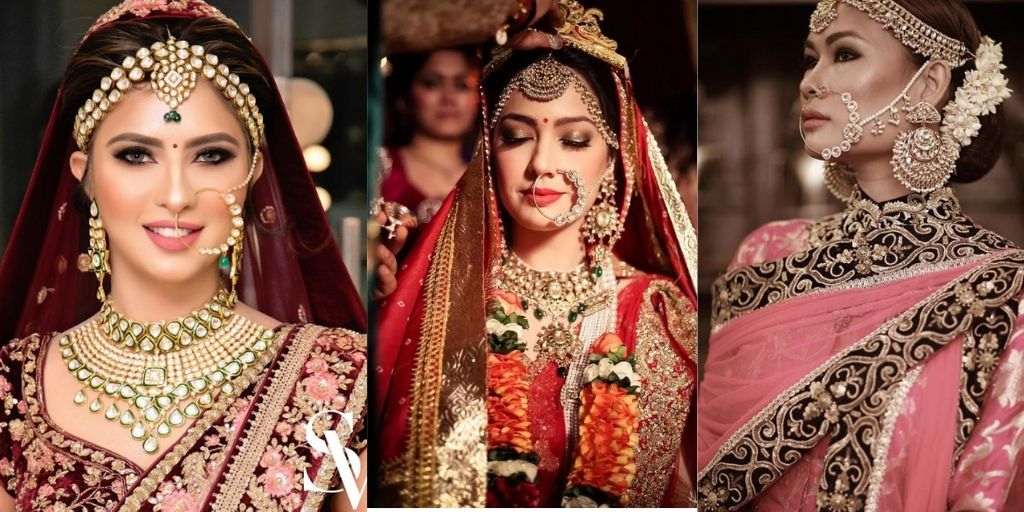 Trendy Kundan Bridal Naths