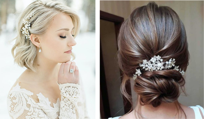 Gorgeous Indian Bridal Hairstyles for Short Hair for your wedding day