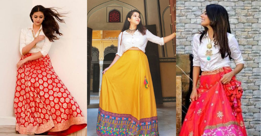 Lehenga With Shirt - the New 'it' Trend in Wedding Wear