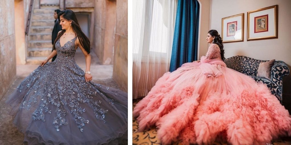 Pre Wedding Dressing Gowns | Maharani Designer Boutique