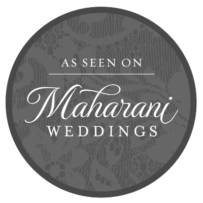 AS SEEN ON MAHARANI WEDDINGS