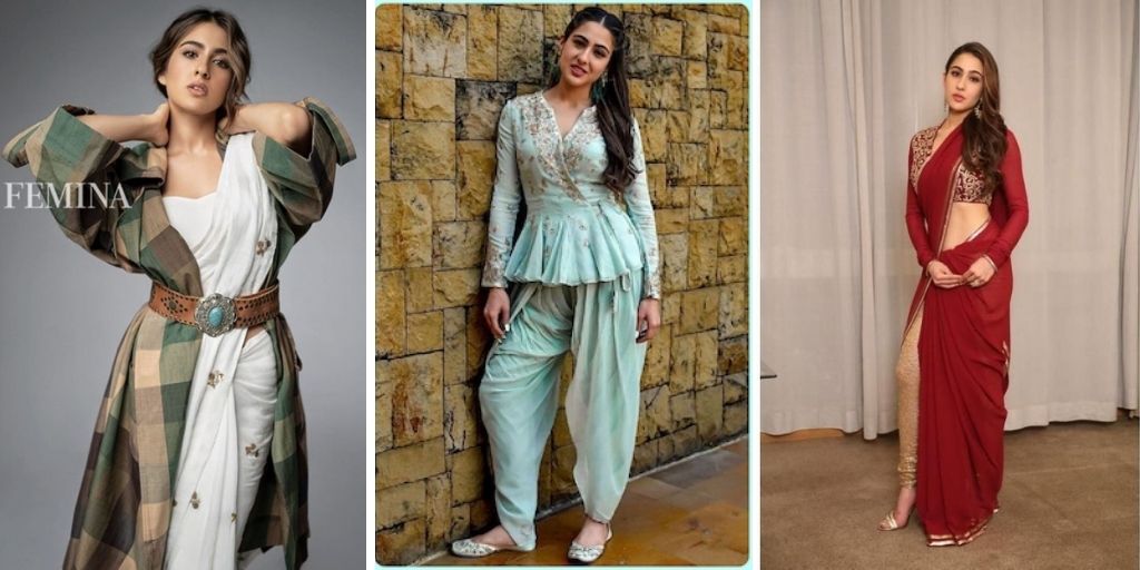 Sara Ali Khan indo western outfits