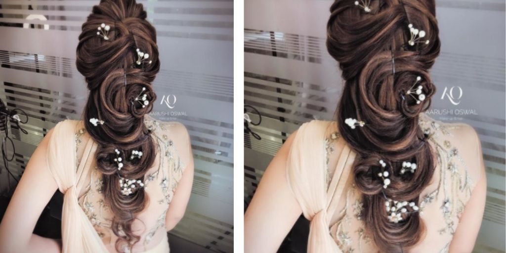 hairstyles for wedding reception