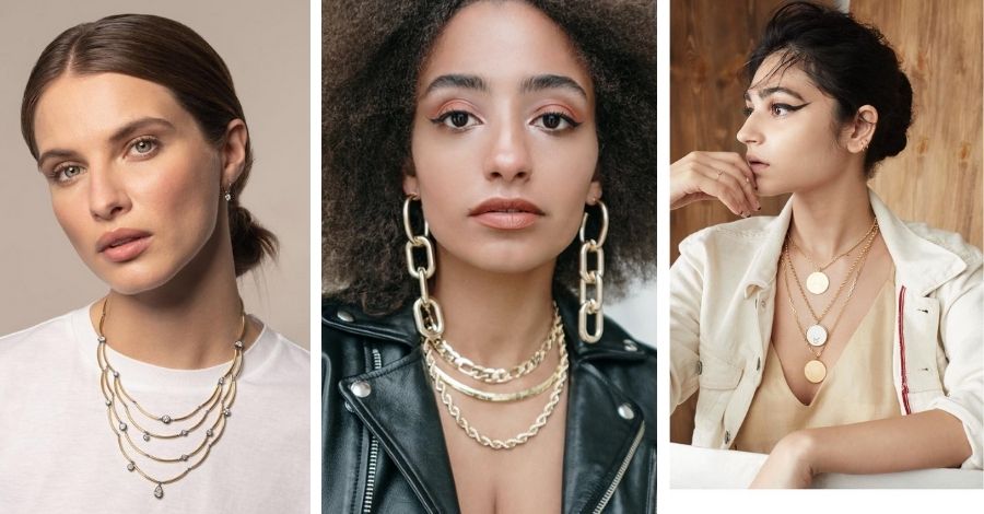 6 Stylish Ways To Wear A Statement Necklace | STYL Blog - Styl Inc