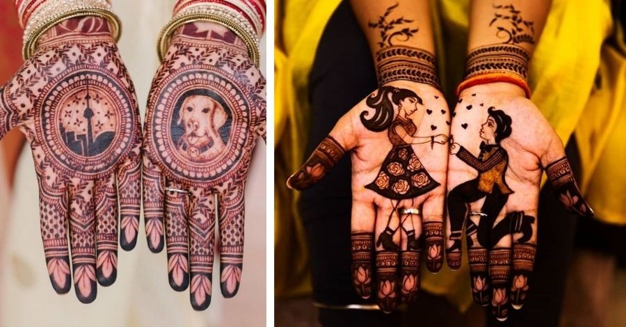 latest bridal mehndi designs