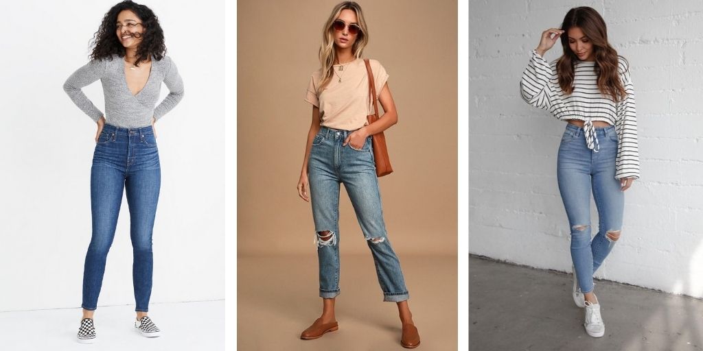 hoog Zielig Huichelaar Best 10 Trendy Jeans Suggestions for Short Women - Styl Inc