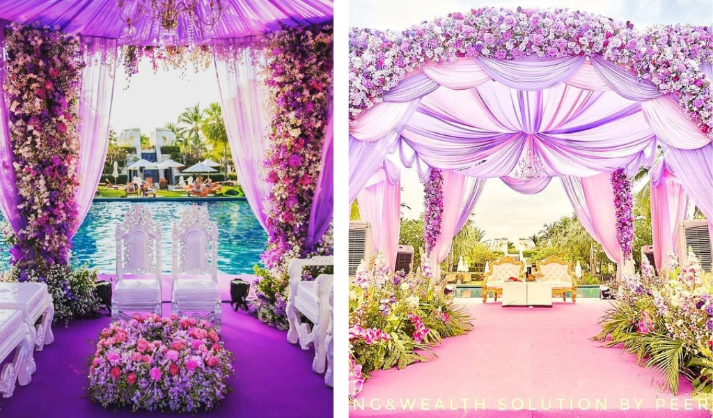 Lilac and lavender Wedding Colour Trends for 2021