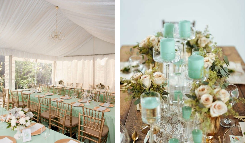 Pastel Green Wedding Colour Trends of 2021