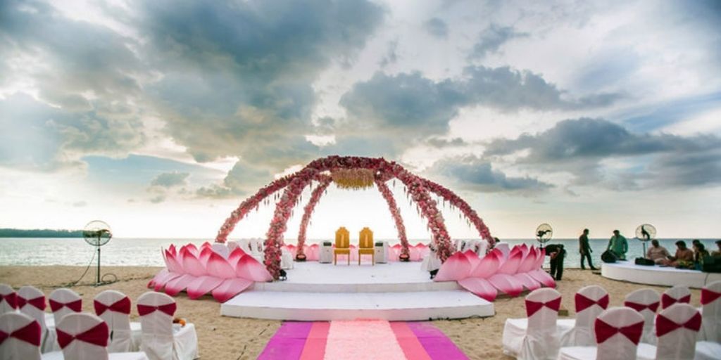 beach wedding on a budget