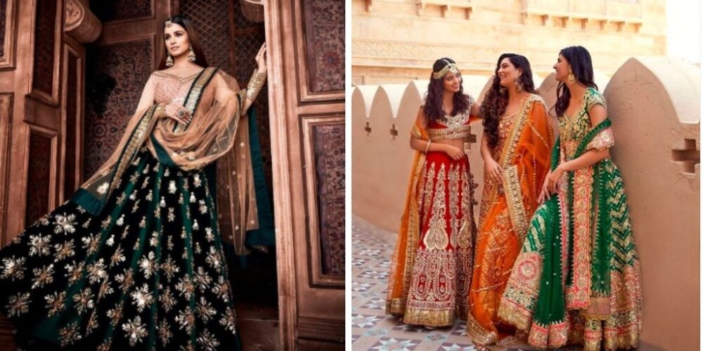 lehenga on rent for wedding