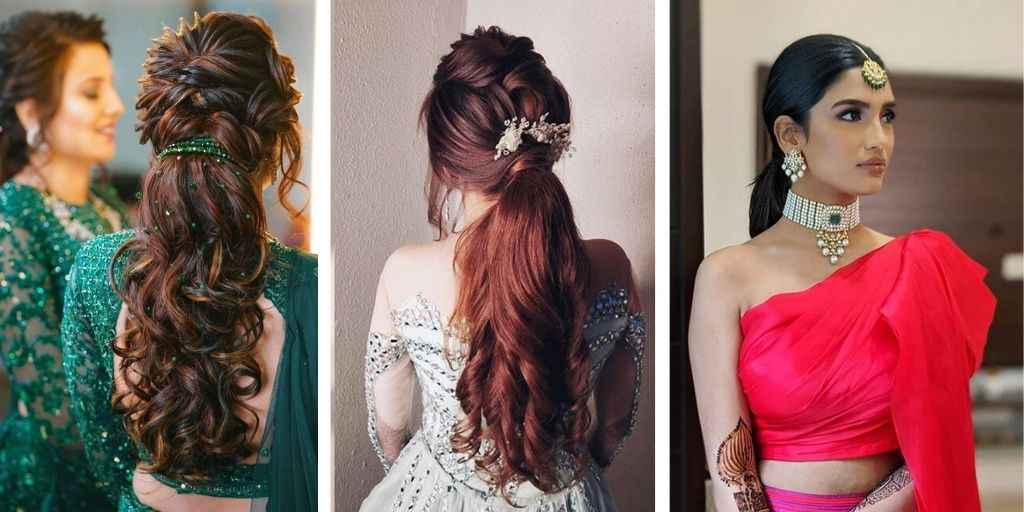 Hairstyle on Saree for Wedding - Wedding Hairstyle