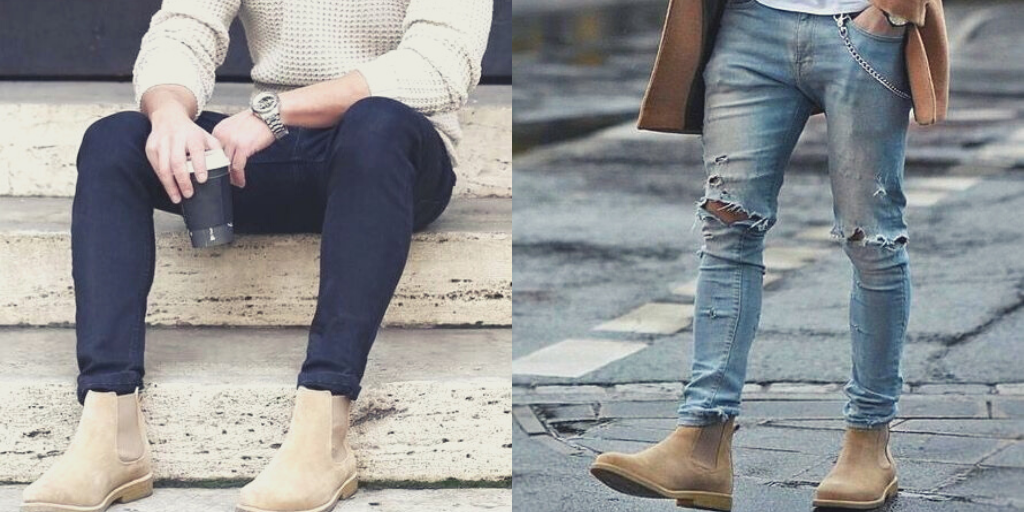formal shoes with skinny jeans
