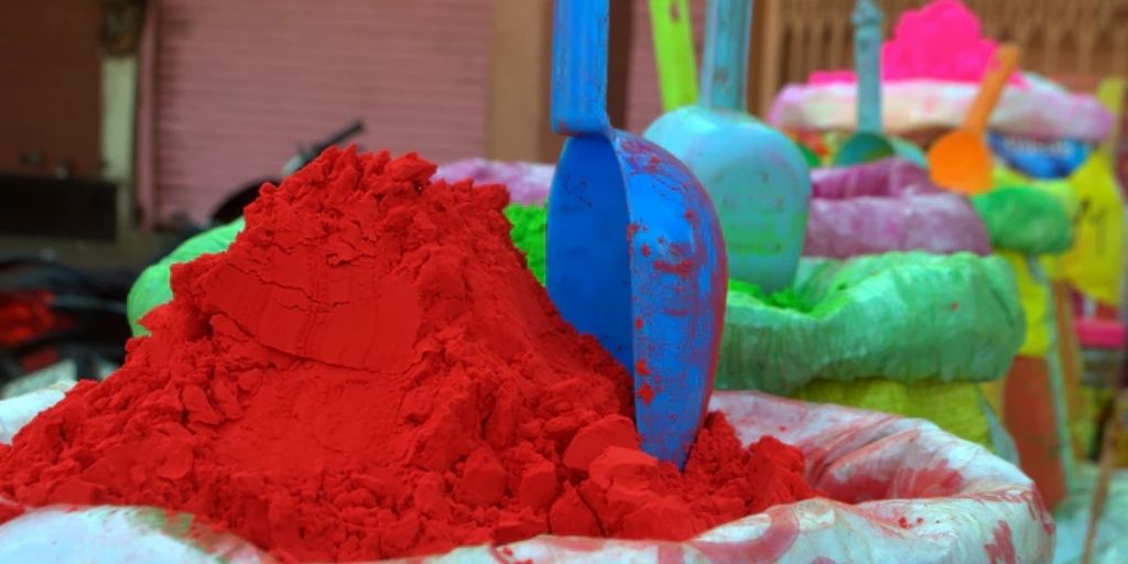 how to make holi colours at home