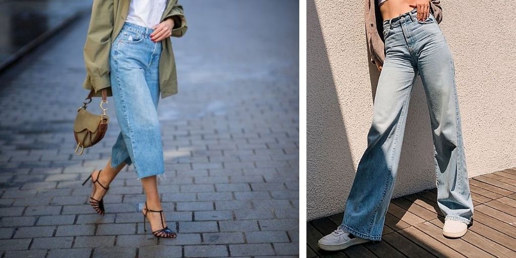 What To Wear With Wide Leg Jeans And Pants: How To Style Them 