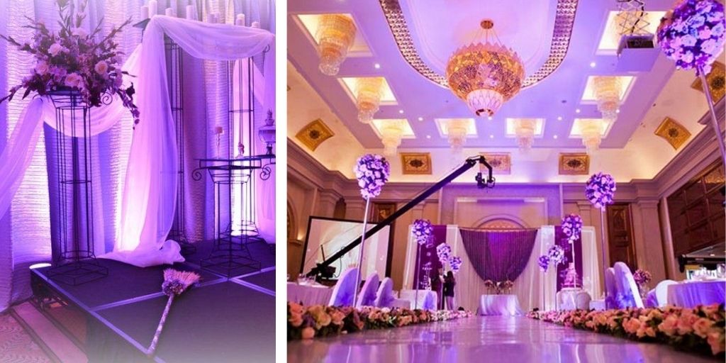 lavender wedding decor ideas