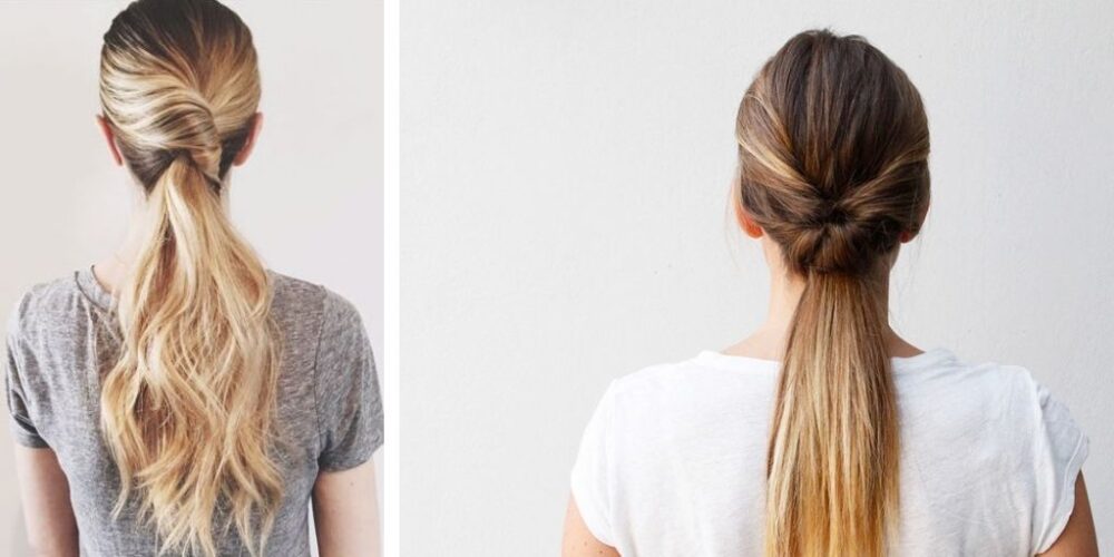 Easy Hairstyles To Do With One Hair Tie - Easy Hairstyles For Short Hair