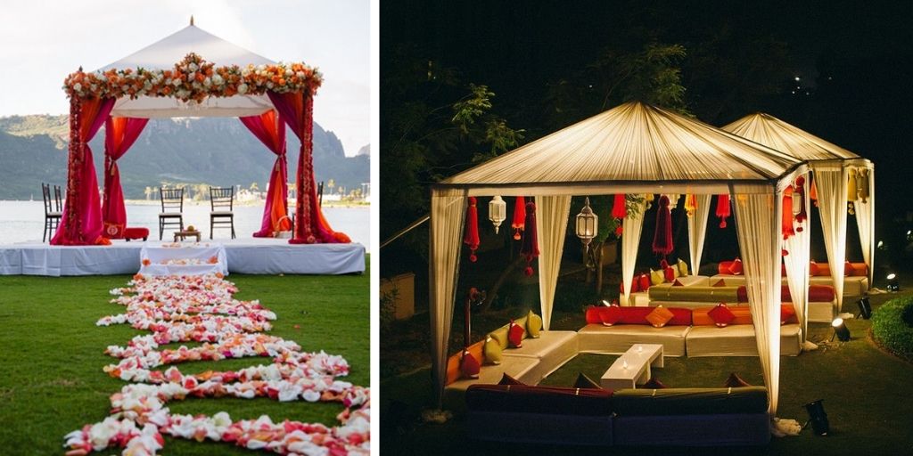 how to have an outdoor wedding