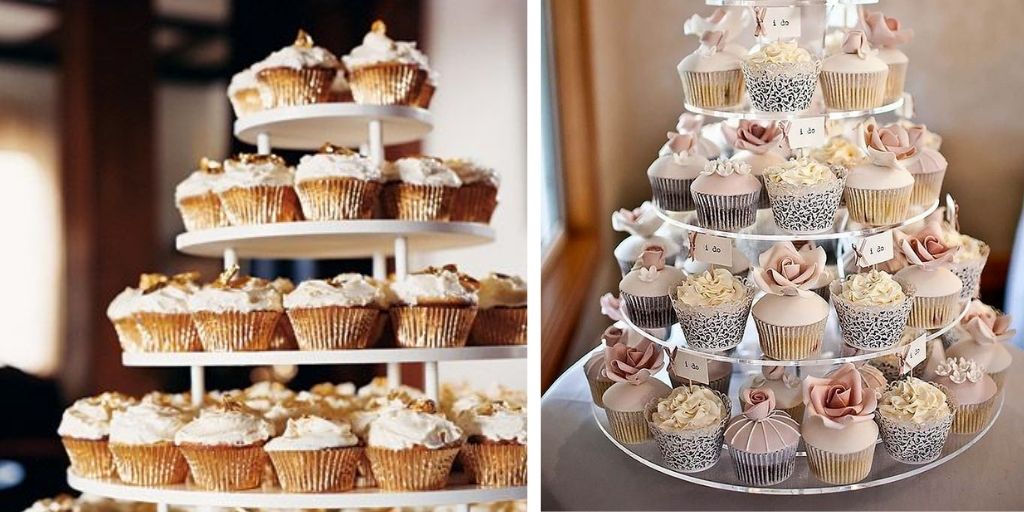wedding cake or cupcakes
