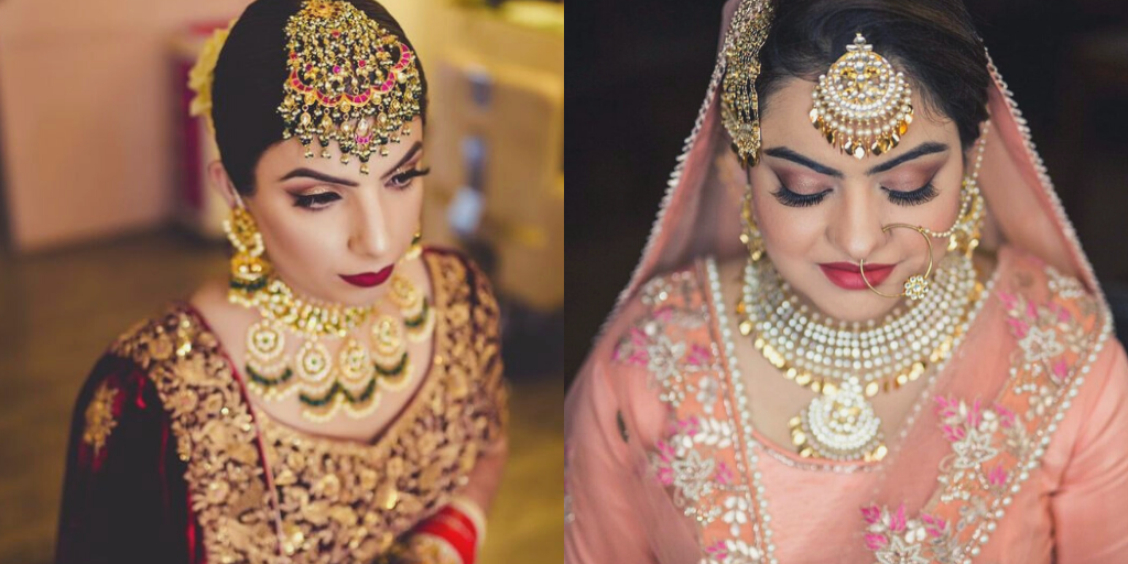 Bridal maang tikka for store small forehead