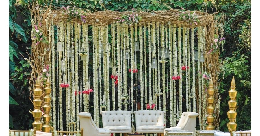 eco-friendly wedding decor