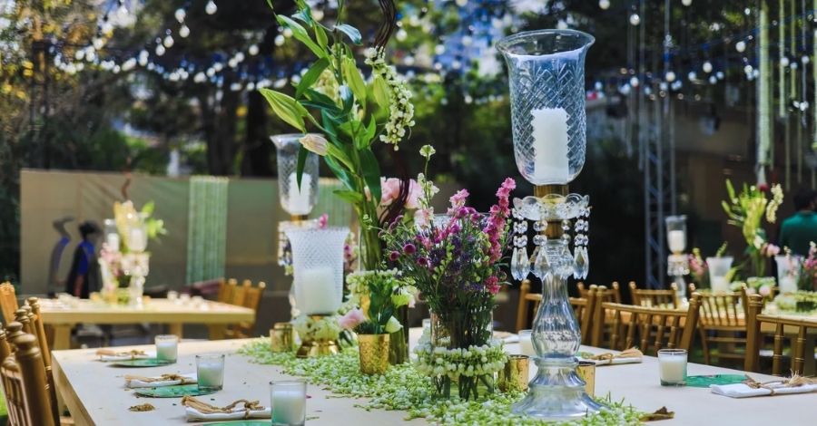 eco-friendly wedding decorations