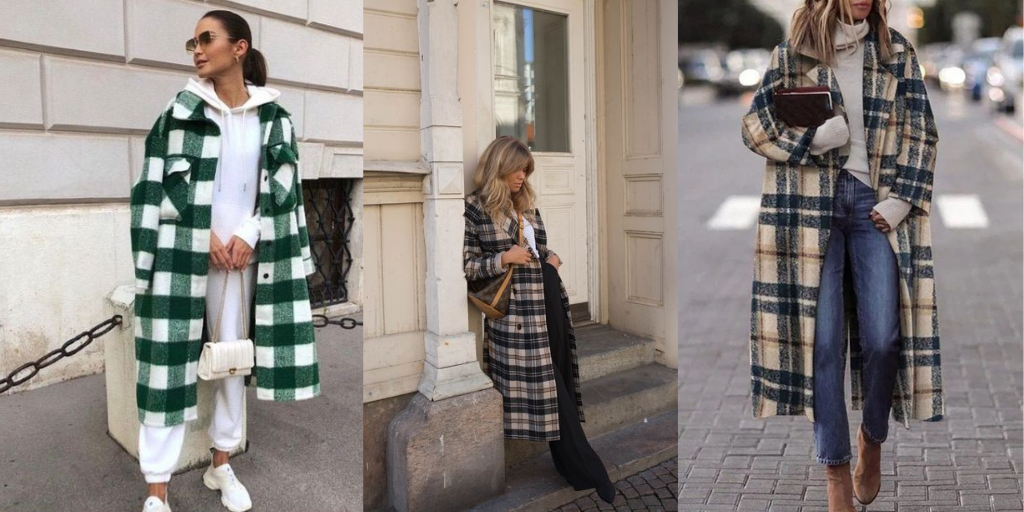 how to wear oversized flannel girl