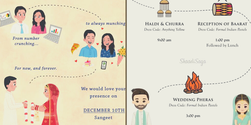 Here are some amazing whatsapp wedding invitation templates - Styl Inc