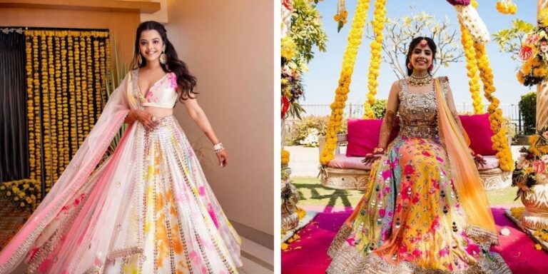 mehndi lehenga online