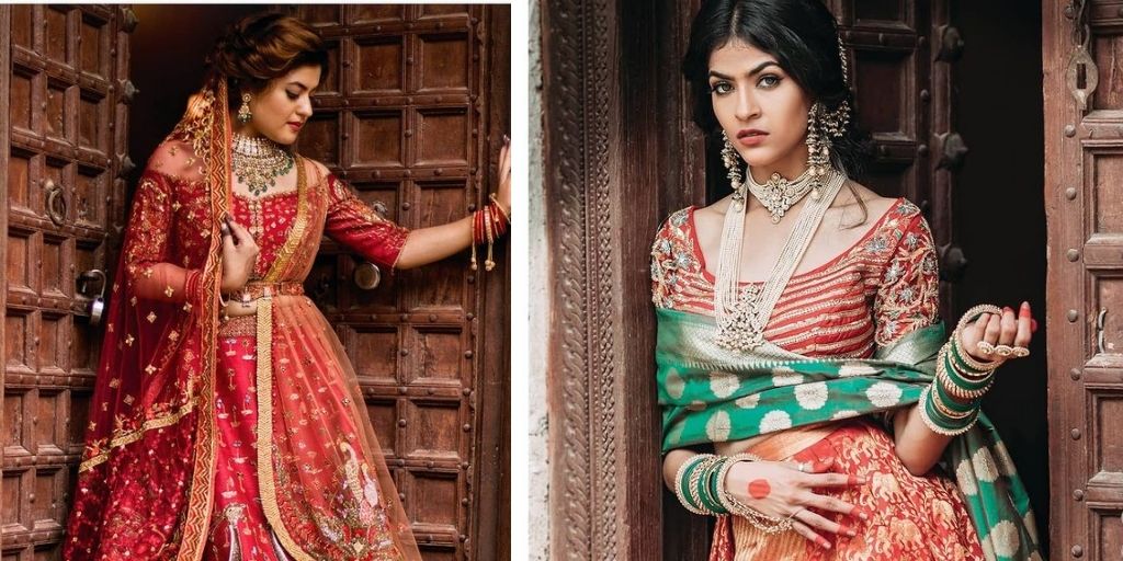 indian bridal lehenga outfit ideas