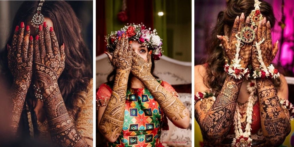 Creative Mehandi Poses for Brides | Stunning Photoshoot Ideas | TikTok