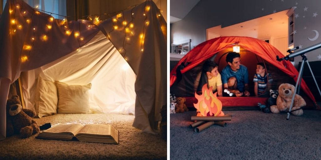 indoor camping ideas