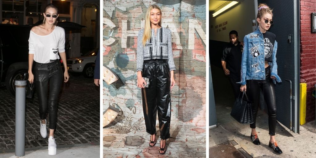 gigi hadid's street style looks