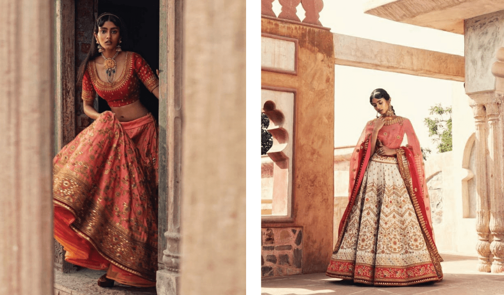 Designer Bridal Lehenga Shops in Jaipur Swati Ubori