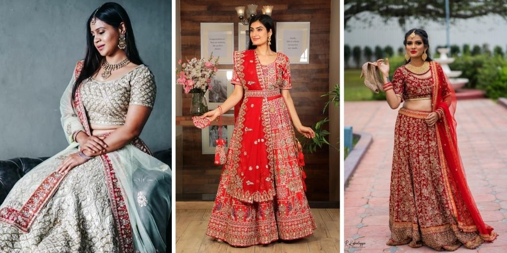 Buy Indian Designer Bridal Lehenga, Wedding Lehenga | Shreeman