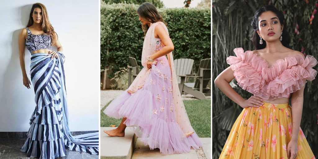 Outfits for the groom's sister - ruffles and tulle