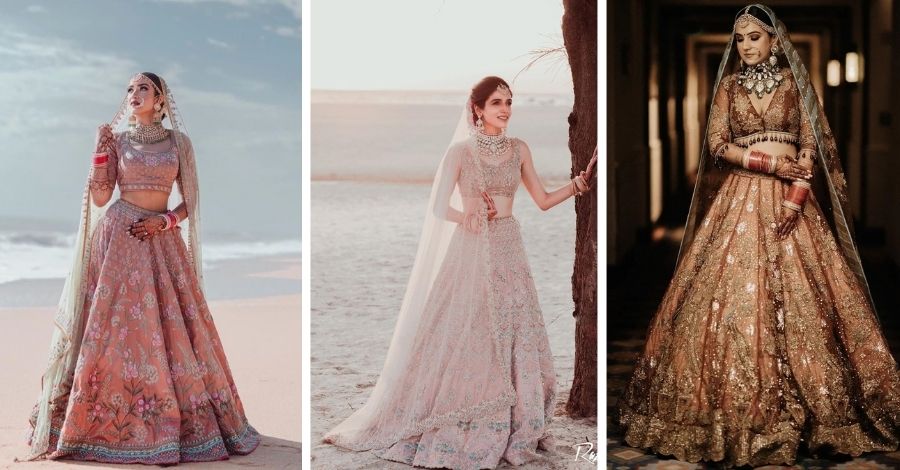 Getting Married In The Night? Here Are The Prettiest Lehenga Colors For You  To Try! | Indian bridal outfits, Indian bridal dress, Indian bridal lehenga