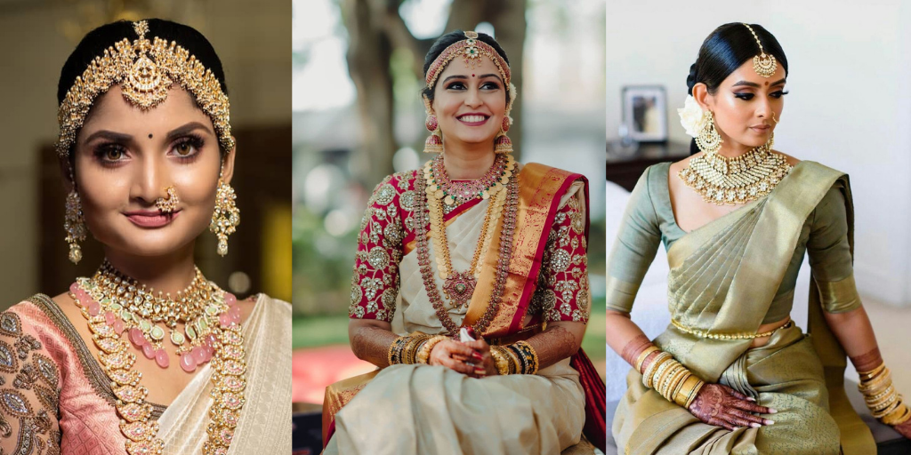 Here are options for South Indian front bridal hairstyle - Styl Inc