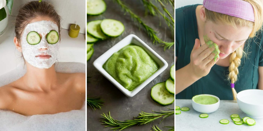tips for glowing skin -cucumber