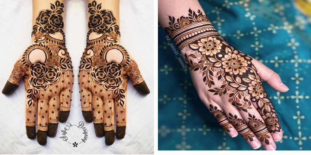 mehndi designs | Henna tattoo kit, Beautiful simple mehndi design, Mehndi  designs for hands