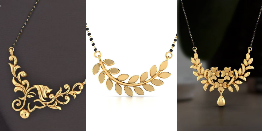 Here are some beautiful gold mangalsutra designs - Styl Inc