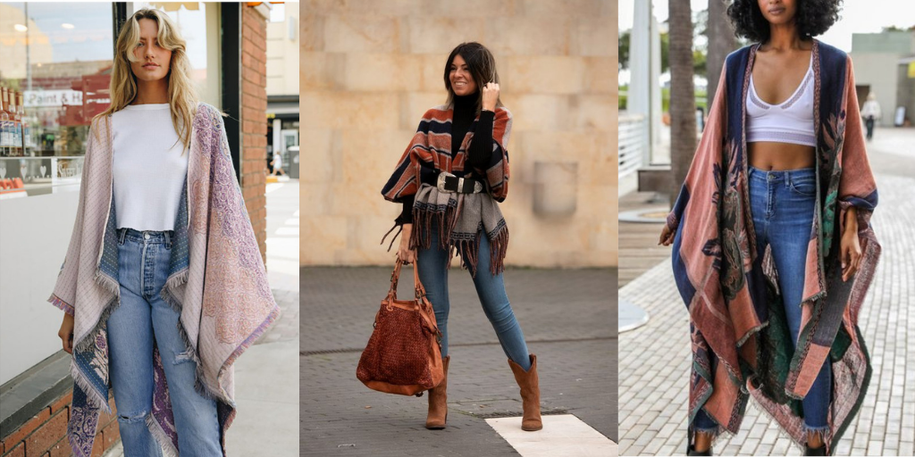 Wondering how do you style a ruana? Here's how - Styl Inc